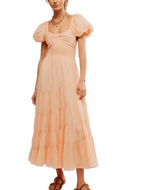 Free People | Dresses | Free People Dahlia Embroidered Maxi Dress | Poshmark